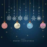 joyeux Noël Contexte avec Noël éléments pour social médias des postes, bannières, salutation cartes, et la toile bannières vecteur