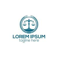 avocat et loi logo vecteur conception concept pour affaires et entreprise modèle illustration