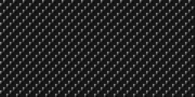 foncé noir géométrique la grille carbone fibre Contexte moderne foncé sans couture texture pixel diagonale lignes vecteur