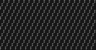 foncé noir géométrique la grille carbone fibre Contexte moderne foncé sans couture texture pixel diagonale lignes vecteur