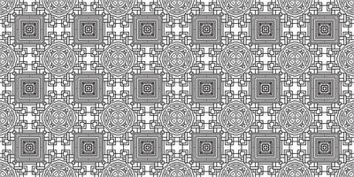 monochrome géométrique la grille pixel art Contexte moderne noir et blanc abstrait mosaïque texture vecteur