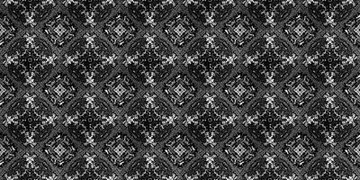 monochrome géométrique la grille pixel art Contexte moderne noir et blanc abstrait mosaïque texture vecteur