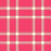 tartan textile vérifier de plaid texture vecteur avec une en tissu Contexte sans couture modèle.