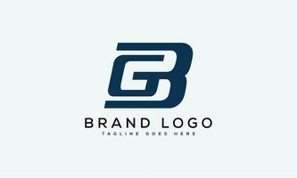lettre bg logo conception vecteur modèle conception pour marque