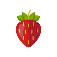 fraise icône conception vecteur
