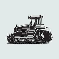 bulldozer illustration, bulldozer image vecteur