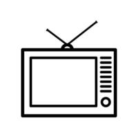 télévision icône conception vecteur