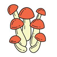 champignon icône vecteur illustration