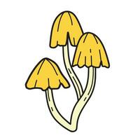 champignon icône vecteur illustration