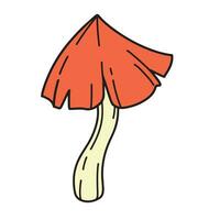 champignon icône vecteur illustration