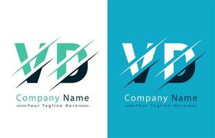 vd lettre logo vecteur conception concept éléments