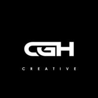 cgh lettre initiale logo conception modèle vecteur illustration