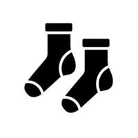 chaussettes icône conception vecteur modèle