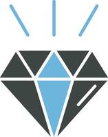 diamant icône image. vecteur