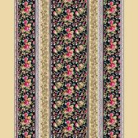femmes costume floral textile conception vecteur