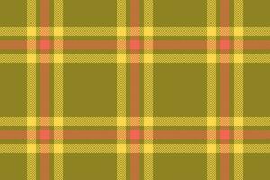 sans couture Contexte tartan de vecteur texture en tissu avec une modèle vérifier textile plaid.