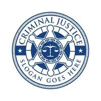 loi logo vecteur avec judiciaire équilibre symbolique de Justice