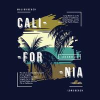 Californie plage graphique conception, typographie vecteur illustration, moderne style, pour impression t chemise