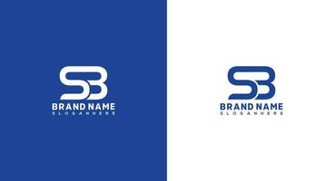 moderne et minimaliste initiale lettre qn logo conception dans bleu couleurs qn logo conception vecteur