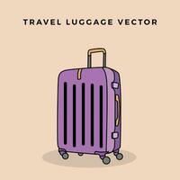 bagage vecteur graphique élément pour Voyage
