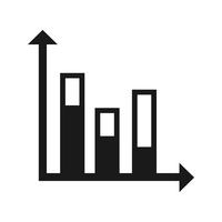 Icône de statistiques vectorielles vecteur