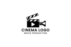 cinéma logo vecteur icône illustration