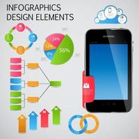 modèle d'infographie illustration vectorielle d'affaires vecteur