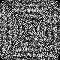 fond hypnotique noir et blanc. illustration vectorielle. vecteur