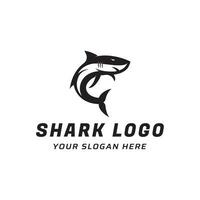 unique et Créatif requin modèle logo vecteur conception.