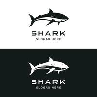 unique et Créatif requin modèle logo vecteur conception.