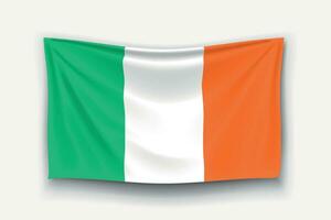 drapeau de l'irlande vecteur