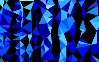 fond de mosaïque abstraite de vecteur bleu clair.