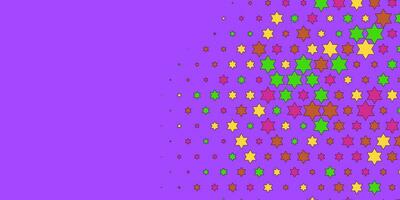 coloré étoiles abstrait illustration Contexte magnifique bannière avec copie espace vecteur
