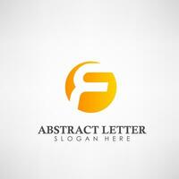 abstrait lettre F logotype. adapté pour des marques, entreprise logo, et autre, vecteur illustration