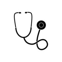 stéthoscope icône vecteur. médecin illustration signe. clinique symbole. hôpital logo. vecteur