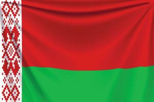 retour drapeau biélorussie vecteur