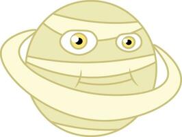 planète Saturne avec bague vecteur ou Couleur illustration