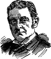 joseph h. choate, ancien illustration vecteur