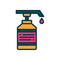 liquide savon icône. vecteur rempli Couleur icône pour votre site Internet, mobile, présentation, et logo conception.