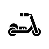 scooter icône. vecteur glyphe icône pour votre site Internet, mobile, présentation, et logo conception.