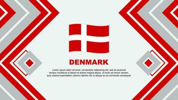 Danemark drapeau abstrait Contexte conception modèle. Danemark indépendance journée bannière fond d'écran vecteur illustration. Danemark conception