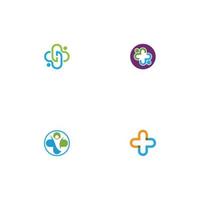 conception de logo médical santé vecteur