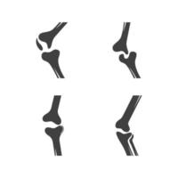 illustration de conception icône vecteur orthopédique