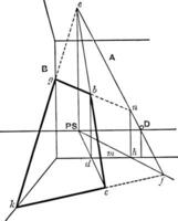 ombre de un pôle ancien illustration. vecteur