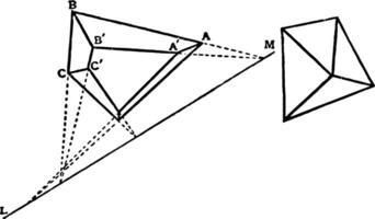 polyèdre ancien illustration. vecteur