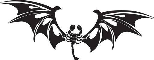 tatouage conception de Scorpion, ancien gravure. vecteur