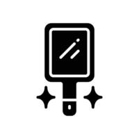 main miroir icône. vecteur glyphe icône pour votre site Internet, mobile, présentation, et logo conception.