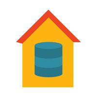 Les données maison vecteur plat icône pour personnel et commercial utiliser.