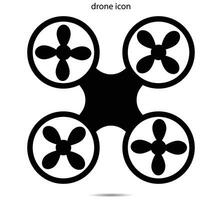 drone icône, vecteur illustration