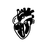 cœur du sang circulation icône dans vecteur. logotype vecteur